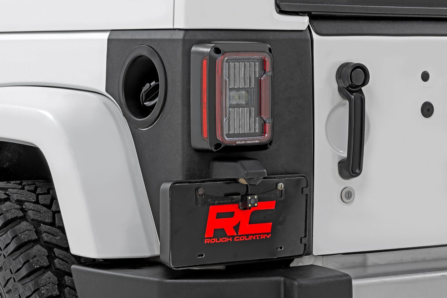 Rough Country TC13022 Trail Cladding | Rear Corners | Jeep Wrangler JK/Wrangler Unlimited  (07-18)