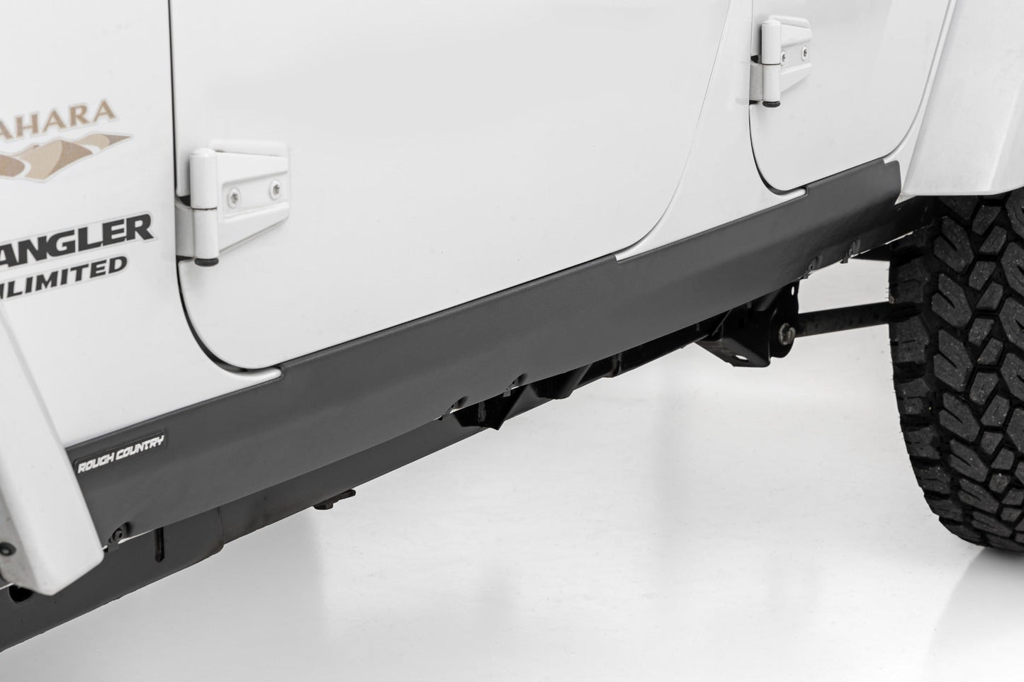 Rough Country TC13020 Trail Cladding | Rocker Sill Plates | Jeep Wrangler Unlimited 2WD/4WD (07-18)