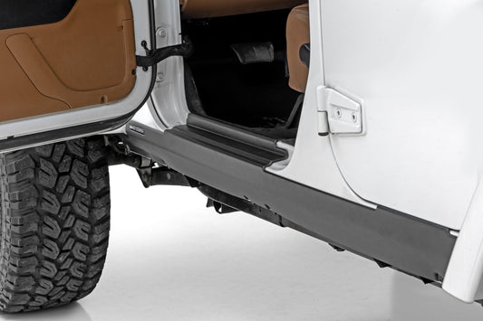Rough Country TC13020 Trail Cladding | Rocker Sill Plates | Jeep Wrangler Unlimited 2WD/4WD (07-18)