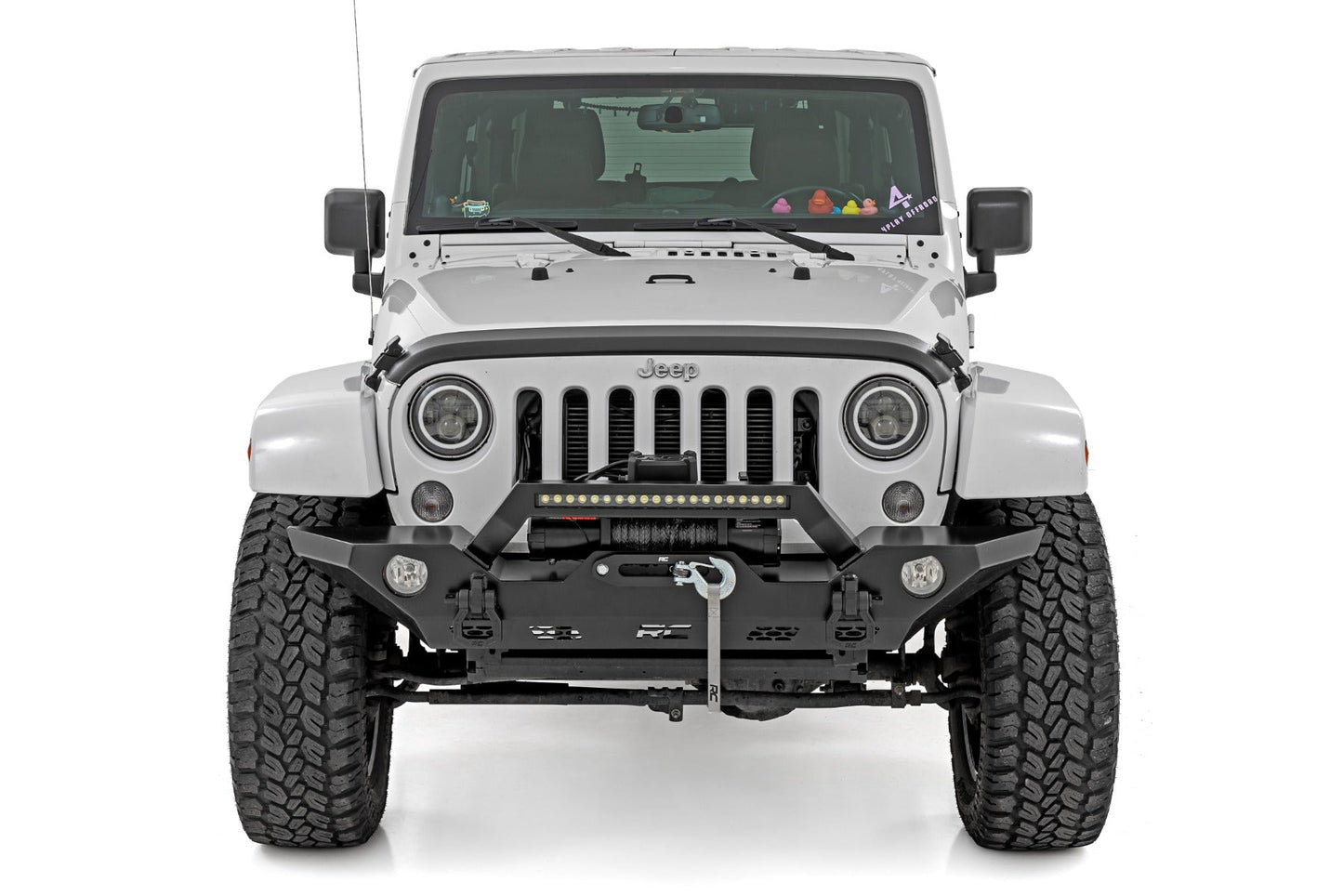Rough Country TC105200 Trail Cladding | Hood Protector | Jeep Wrangler JK/Wrangler Unlimited  (07-18)