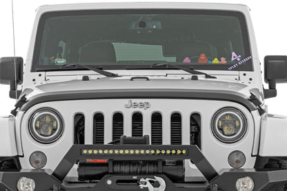 Rough Country TC105200 Trail Cladding | Hood Protector | Jeep Wrangler JK/Wrangler Unlimited  (07-18)
