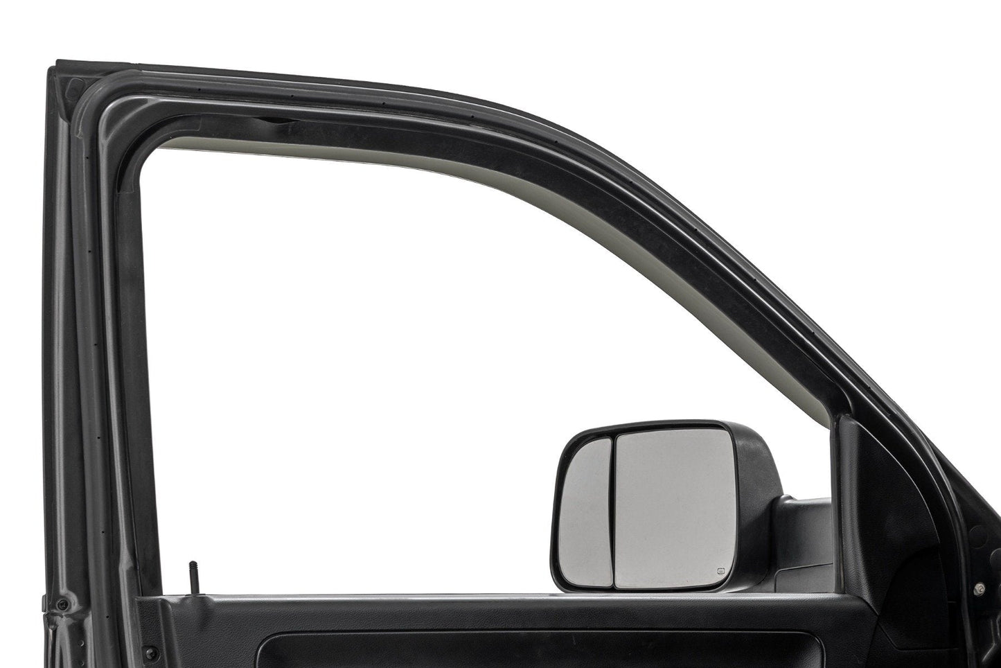 Rough Country 942924 Side Window Deflectors | Tape On Rain Guard | Ram 1500 (09-18)/2500 (10-26)
