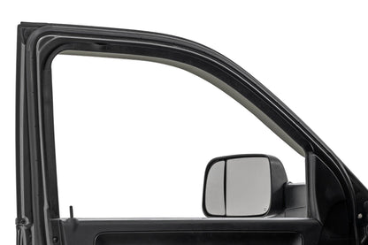 Rough Country 942924 Side Window Deflectors | Tape On Rain Guard | Ram 1500 (09-18)/2500 (10-26)