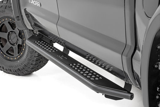 Rough Country 14005 OV2 Running Boards | Side Step Bars | Crew Cab | Toyota Tundra 2WD/4WD (07-21)
