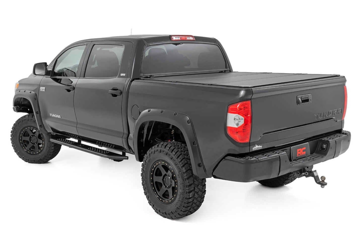 Rough Country 14005 OV2 Running Boards | Side Step Bars | Crew Cab | Toyota Tundra 2WD/4WD (07-21)