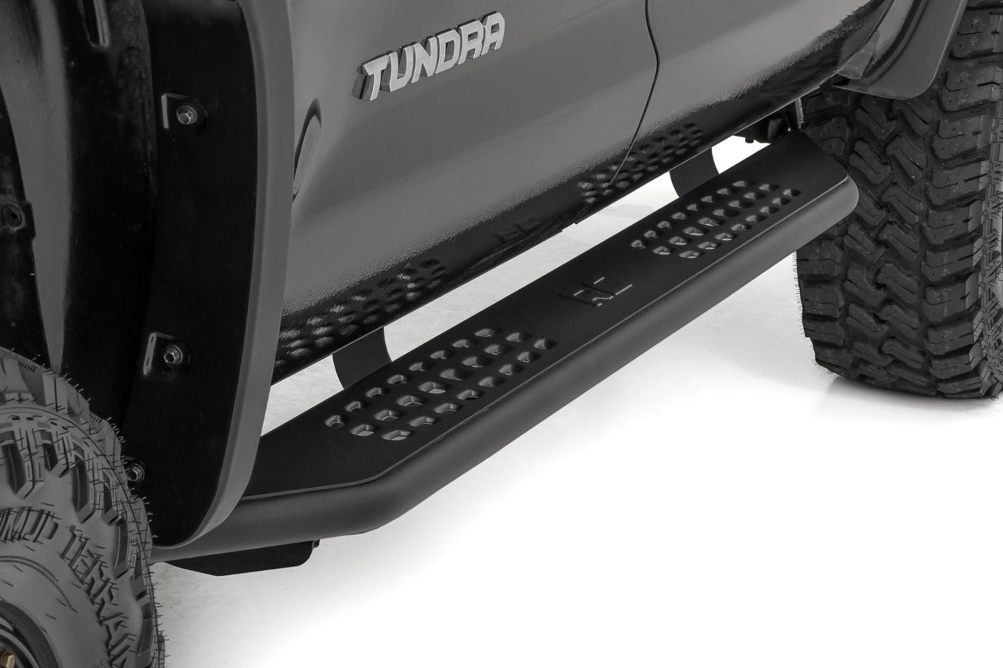 Rough Country 14005 OV2 Running Boards | Side Step Bars | Crew Cab | Toyota Tundra 2WD/4WD (07-21)