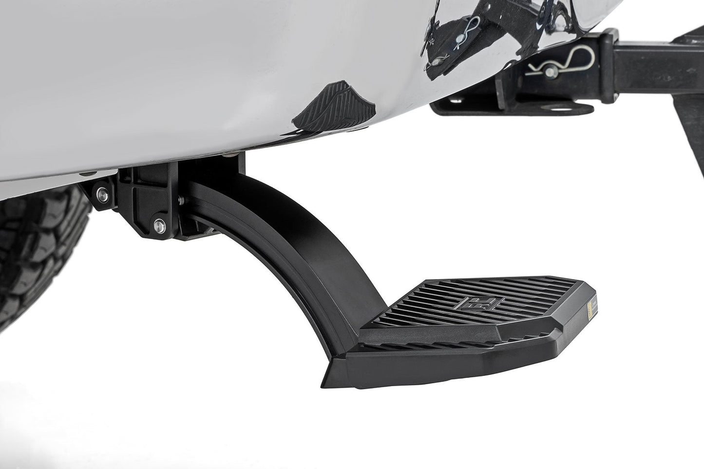 Rough Country PW049980 Retractable Bed Step | Manual Pull | Ram 1500 2WD/4WD (2009-2018 & Classic)