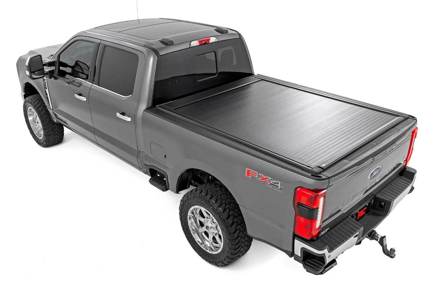 Rough Country 51507650 Powered Bed Cover | 6'10" Bed | Ford F-250/F-350 Super Duty 2WD/4WD (17-26)