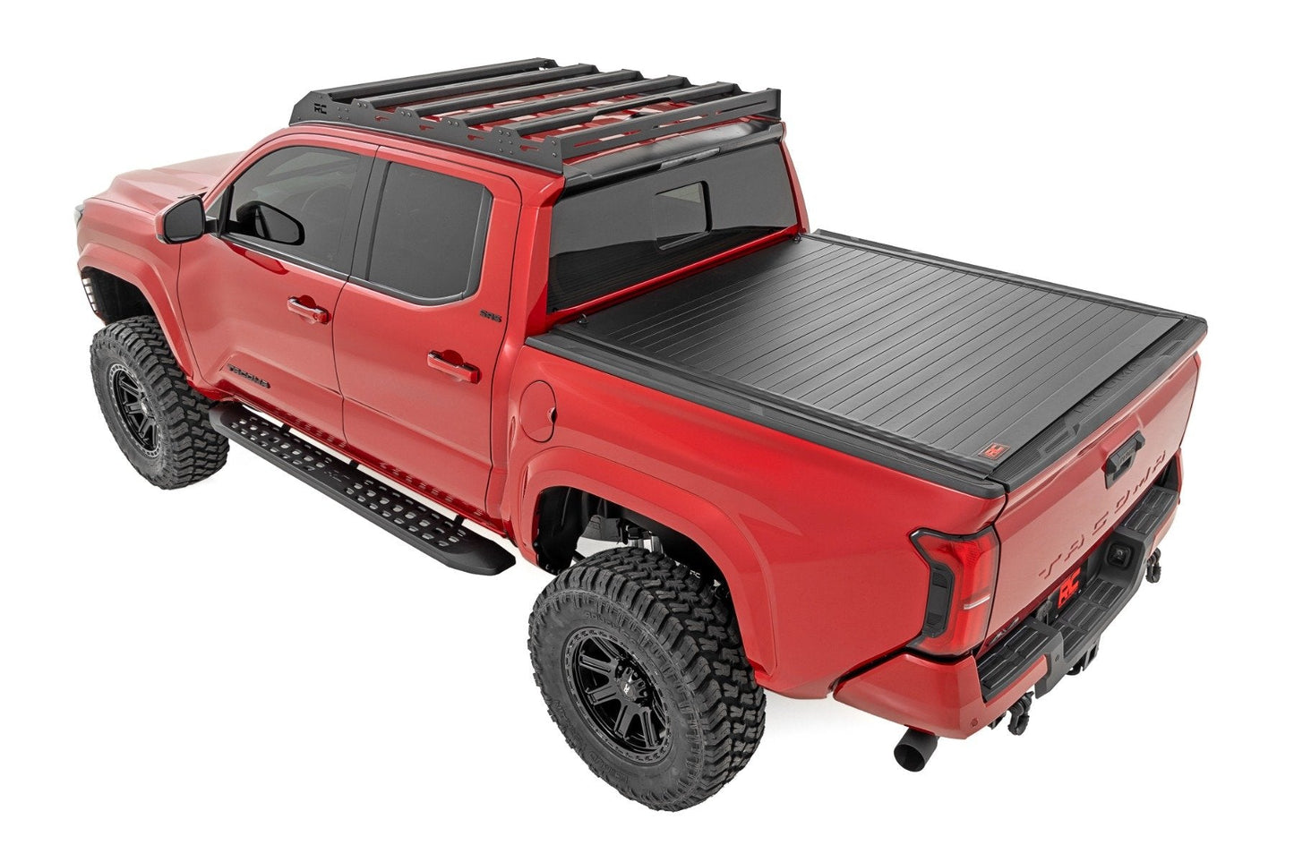 Rough Country 50415551 Hard Roll Up Bed Cover | 5' Bed | Toyota Tacoma 2WD/4WD (2024-2026)