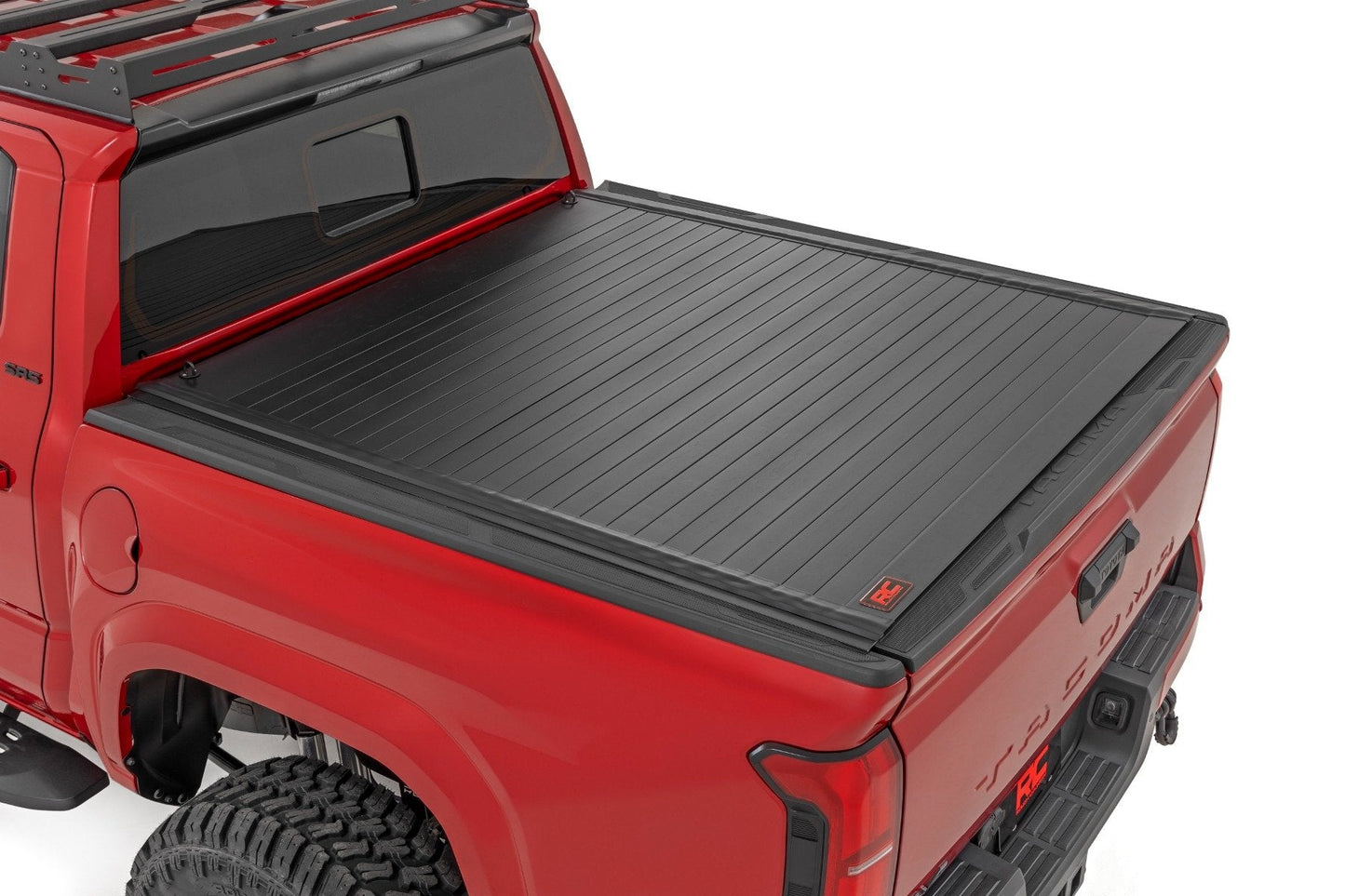 Rough Country 50415551 Hard Roll Up Bed Cover | 5' Bed | Toyota Tacoma 2WD/4WD (2024-2026)