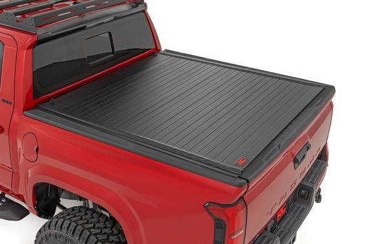 Rough Country 50415551 Hard Roll Up Bed Cover | 5' Bed | Toyota Tacoma 2WD/4WD (2024-2026)