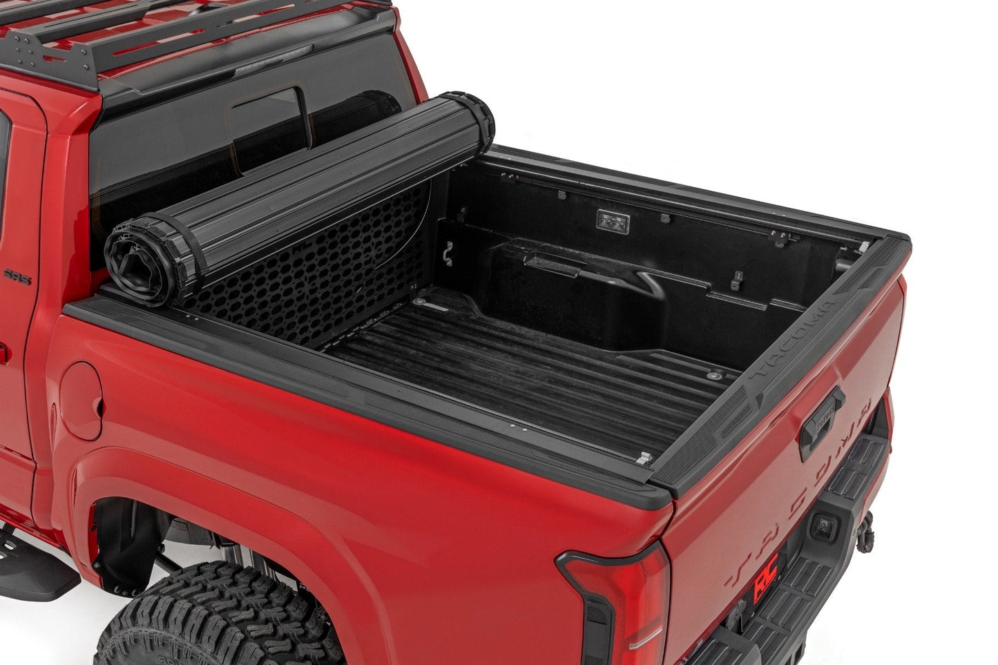 Rough Country 50415551 Hard Roll Up Bed Cover | 5' Bed | Toyota Tacoma 2WD/4WD (2024-2026)