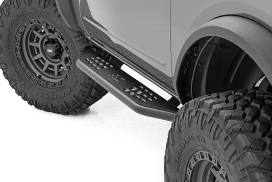 Rough Country 14004 OV2 Running Boards | Side Step Bars | 2-Door | Ford Bronco (2 Door) (21-25)
