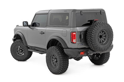 Rough Country 14004 OV2 Running Boards | Side Step Bars | 2-Door | Ford Bronco (2 Door) (21-25)