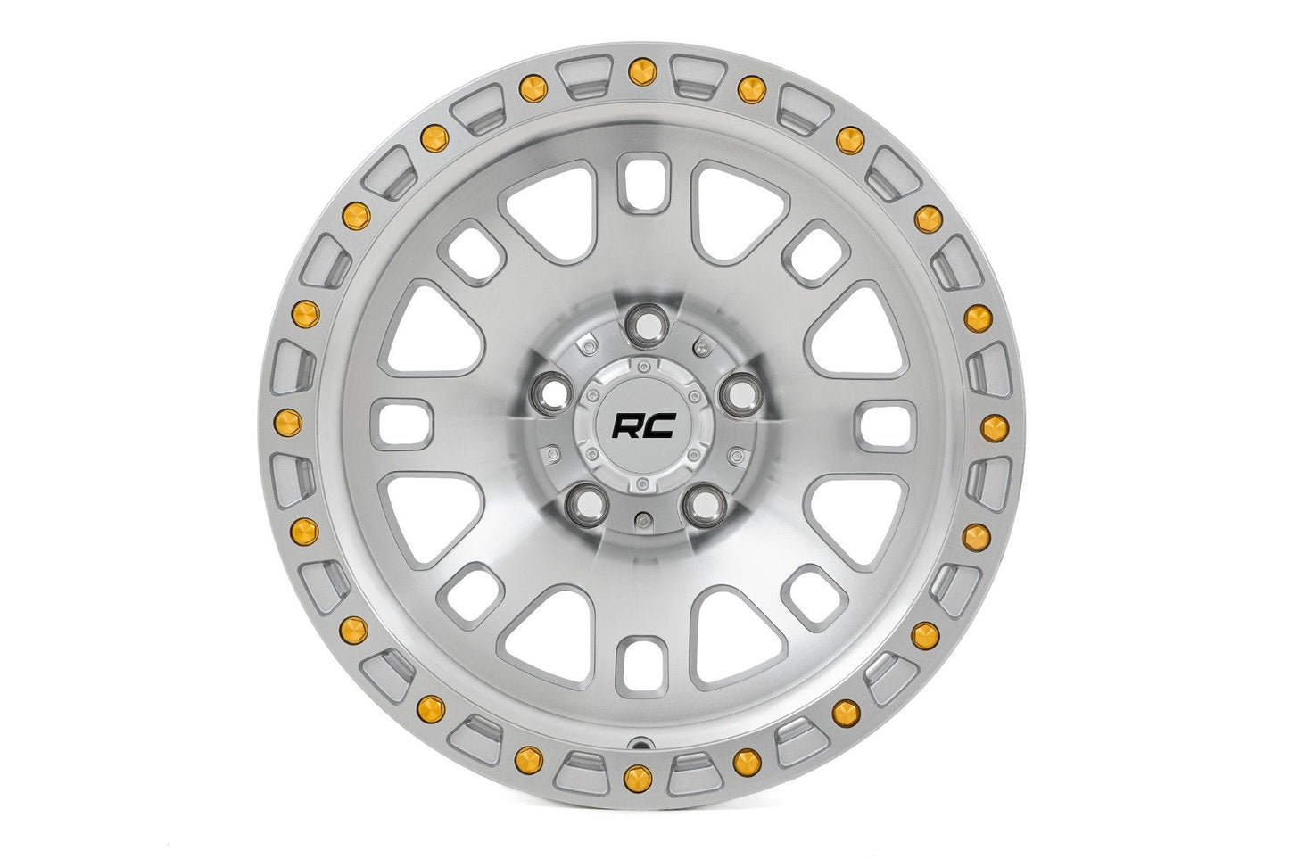 Rough Country 82170913C Rough Country 82 Series Wheel | One-Piece | Full Machined  | 17x9 | 5x4.5 | -12mm