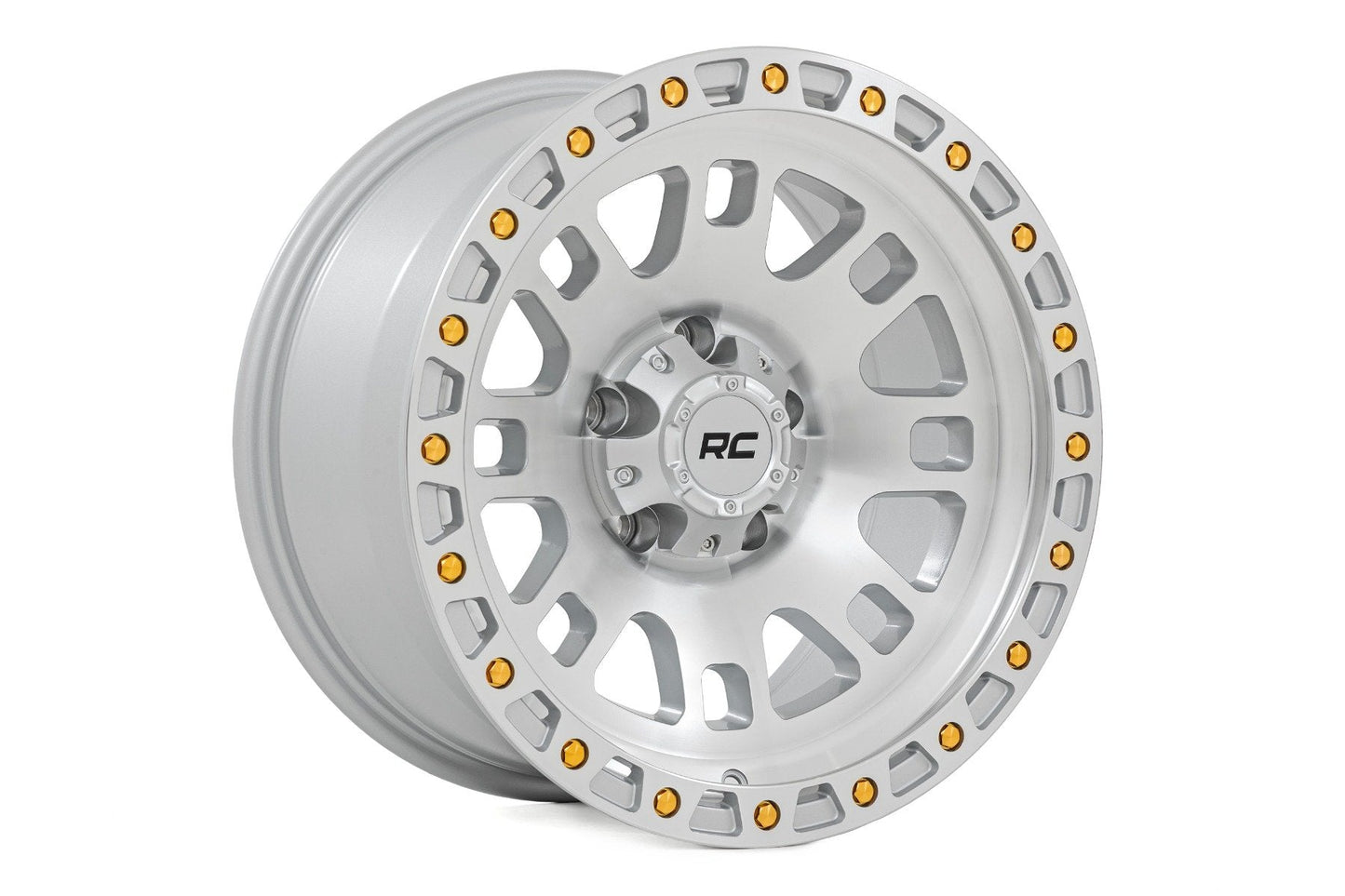 Rough Country 82170913C Rough Country 82 Series Wheel | One-Piece | Full Machined  | 17x9 | 5x4.5 | -12mm