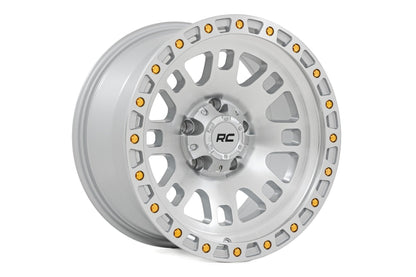 Rough Country 82170913C Rough Country 82 Series Wheel | One-Piece | Full Machined  | 17x9 | 5x4.5 | -12mm