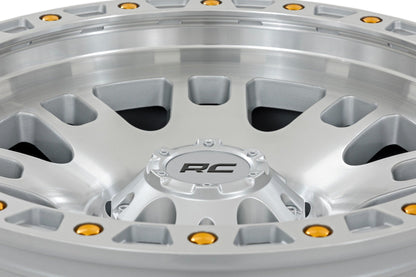 Rough Country 82151813C Rough Country 82 Series Wheel | One-Piece | Full Machined | 15x8 | 5x4.5 | -19mm