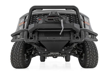 Rough Country 51216W Front Bumper | Tubular |Winch Mount | Ford F-150 2WD/4WD (2021-2023)