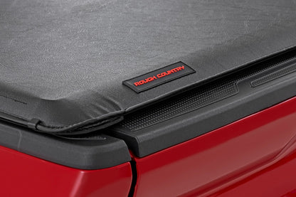Rough Country 42415551 Soft Roll Up Bed Cover | 5' Bed | Toyota Tacoma 2WD/4WD (2024-2026)