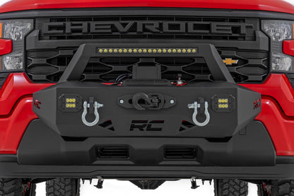 Rough Country 10814 EXO Winch Mount Kit | Chevy Silverado 1500 2WD/4WD (2019-2026)