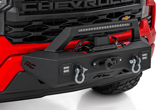 Rough Country 10814 EXO Winch Mount Kit | Chevy Silverado 1500 2WD/4WD (2019-2026)