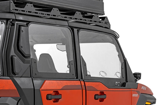 Rough Country 93202 Side Windows | Scratch Resistant | Polaris Xpedition ADV 5