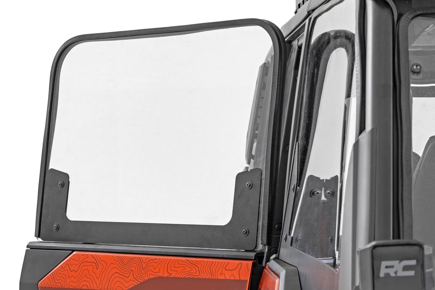 Rough Country 93202 Side Windows | Scratch Resistant | Polaris Xpedition ADV 5