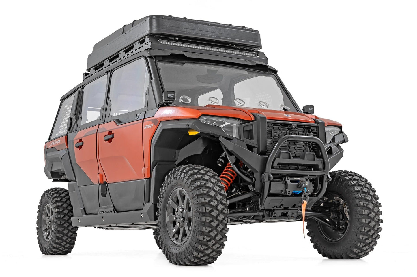 Rough Country 93202 Side Windows | Scratch Resistant | Polaris Xpedition ADV 5