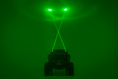 Rough Country 78880 Laser Whip Light Kit | RGBW | 2400 Lumens | Pair