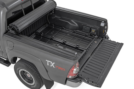 Rough Country 10210 Truck Bed Cargo Storage Tray | Mid-Size Bed Storage Tray | Easy Access