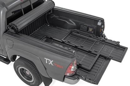 Rough Country 10210 Truck Bed Cargo Storage Tray | Mid-Size Bed Storage Tray | Easy Access