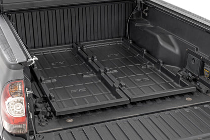 Rough Country 10210 Truck Bed Cargo Storage Tray | Mid-Size Bed Storage Tray | Easy Access