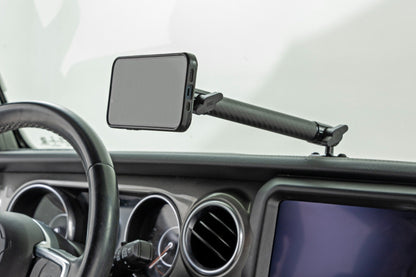 Rough Country 10661 Dash Mount | 8" Mount Kit | Jeep Gladiator JT/Wrangler JL 4WD (2018-2025)