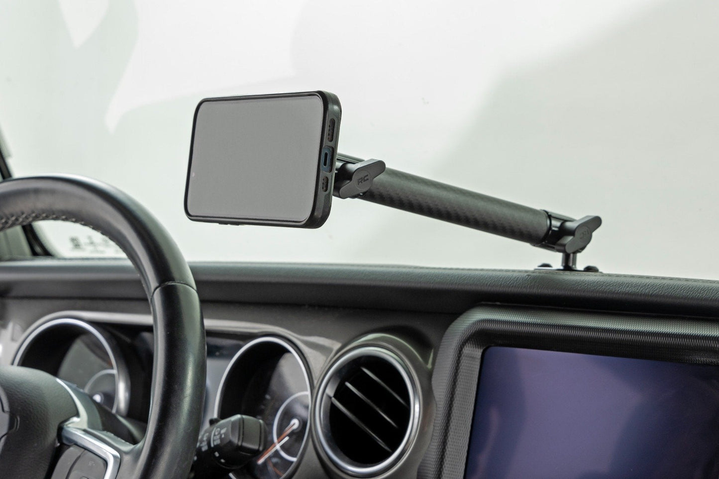 Rough Country 10662 Dash Mount | 8" Mount Kit | Jeep Gladiator JT/Wrangler JL 4WD (2018-2025)