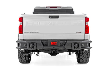 Rough Country 51219 Rear Bumper | Tubular | Chevy Silverado 1500 2WD/4WD (2019-2026)
