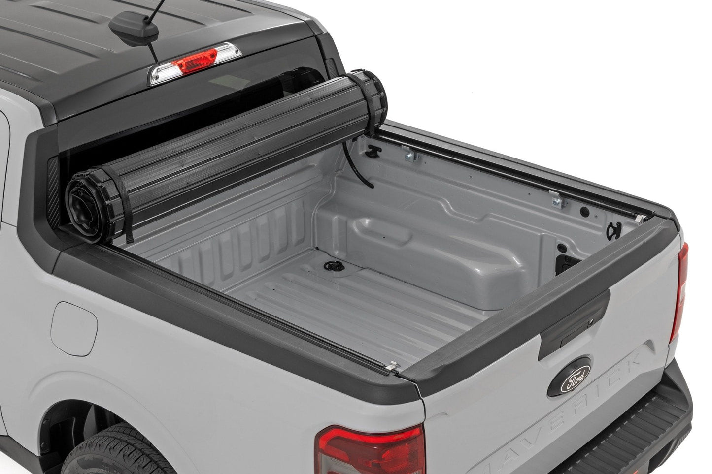 Rough Country 50214500 Hard Roll Up Bed Cover | 4'6" Bed | Ford Maverick 2WD/4WD (2022-2026)
