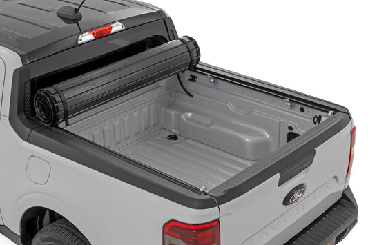 Rough Country 50214500 Hard Roll Up Bed Cover | 4'6" Bed | Ford Maverick 2WD/4WD (2022-2026)