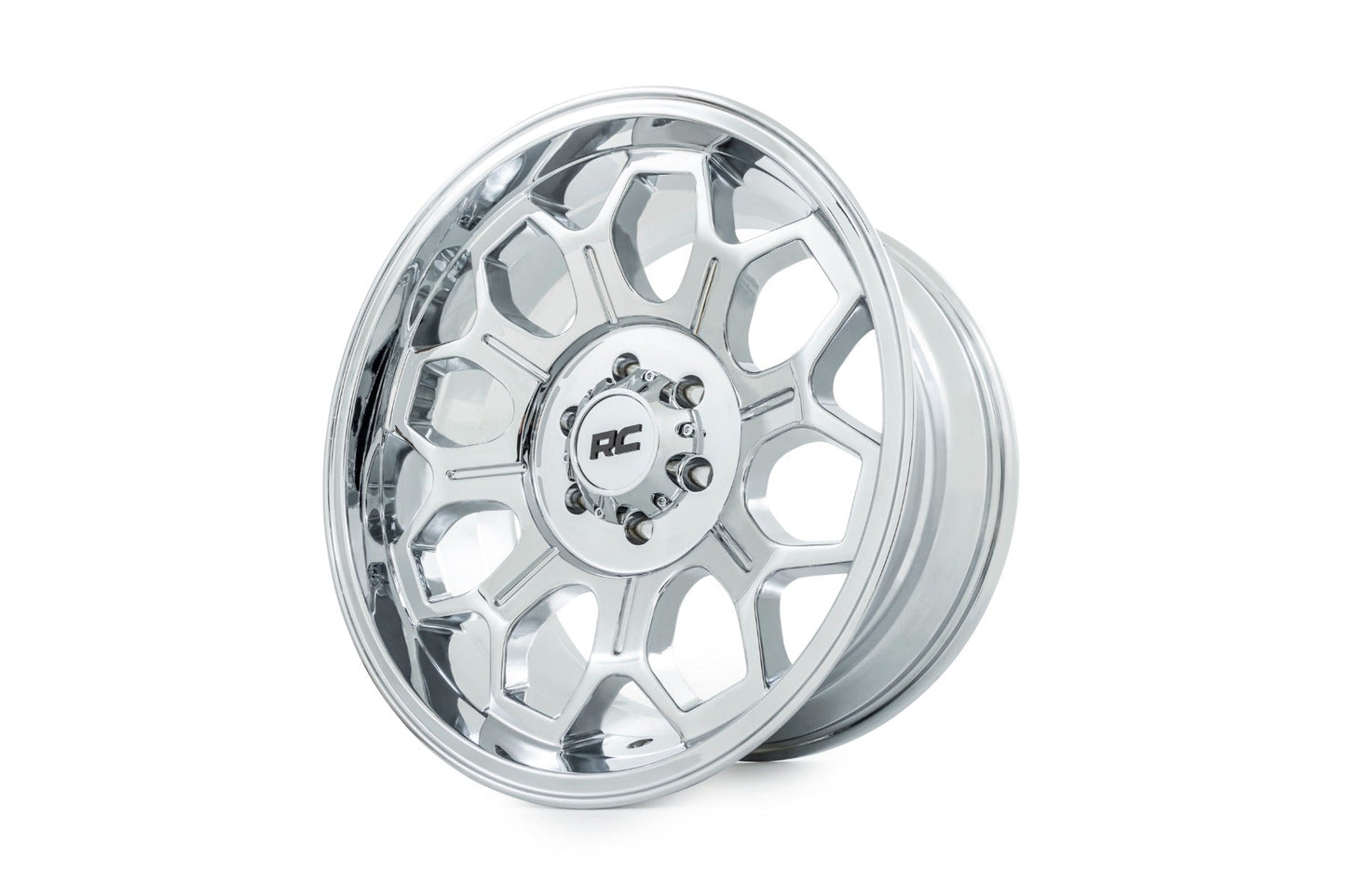 Rough Country 77200912C Rough Country 77 Series Wheel | One-Piece | Chrome | 20x9 | 6x5.5 | 0mm