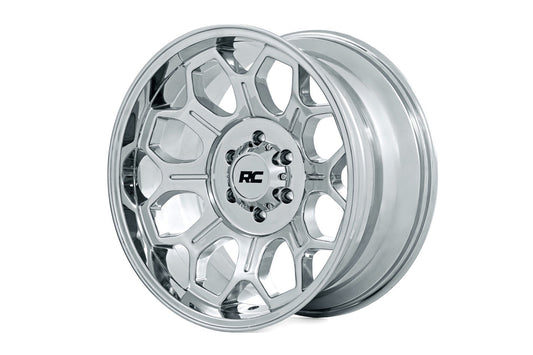 Rough Country 77201812C Rough Country 77 Series Wheel | One-Piece | Chrome | 20x9 | 6x5.5 | +18mm