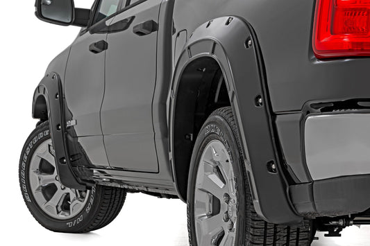Rough Country A-D319205-PXJ Fender Flares | Defender | PXJ Diamond Black | Ram 1500 2WD/4WD (2025)