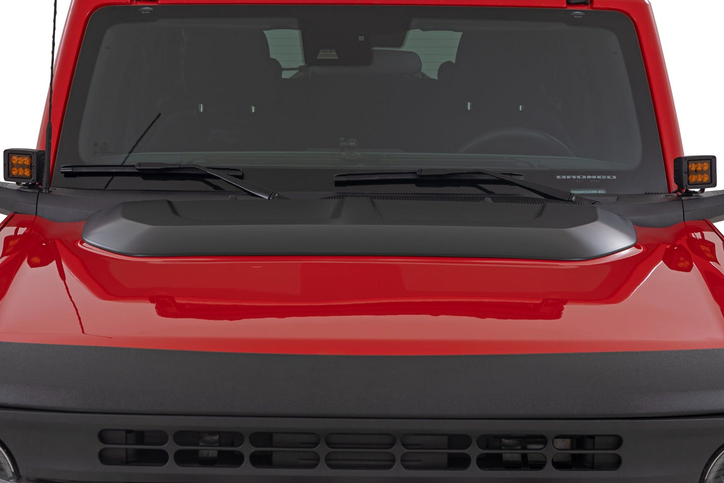 Rough Country HS30020-FA Hood Scoop | FA Eruption Green | Ford Bronco 4WD (2021-2025)