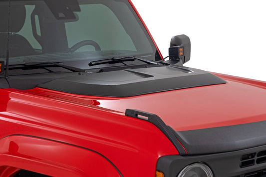 Rough Country HS30020-G4 Hood Scoop | G4 Azure Gray | Ford Bronco 4WD (2021-2025)