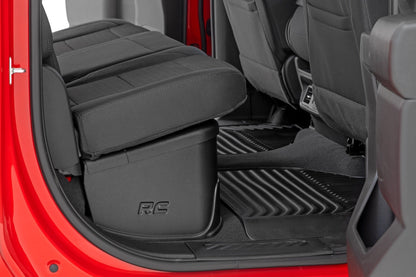 Rough Country RC09071 Under Seat Storage with Locking Lid | Crew Cab | Chevy/GMC 1500/2500HD/3500HD (19-26 & Classic)
