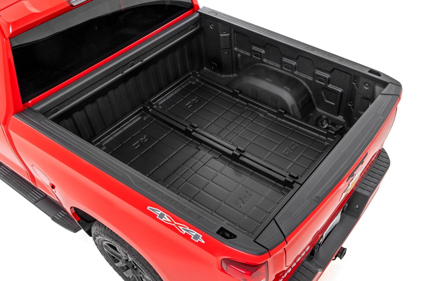 Rough Country 10209 Truck Bed Cargo Storage Tray | Easy Access | Long Bed Storage Tray
