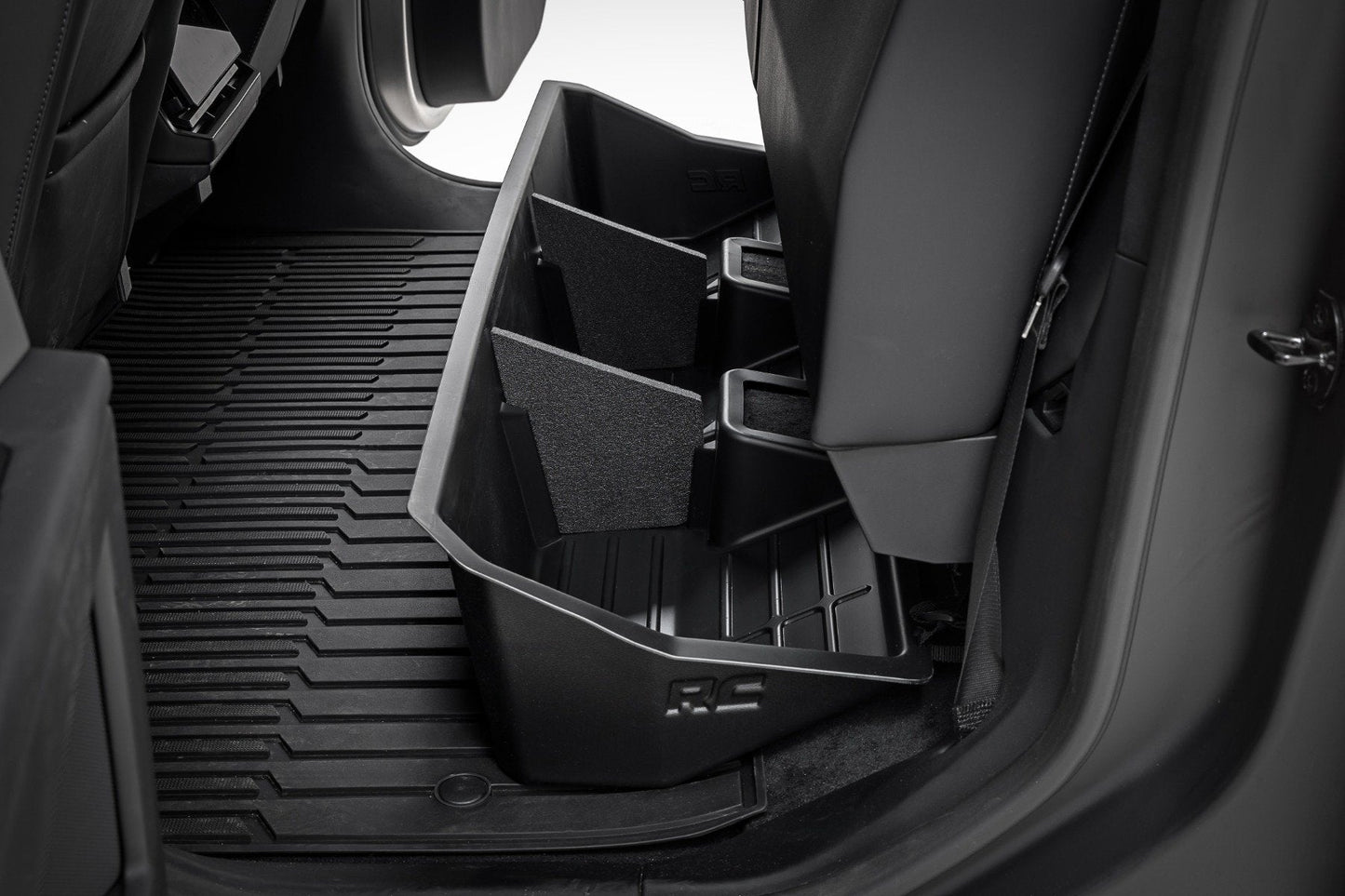 Rough Country RC09902 Under Seat Storage | Tesla /Cybertruck 4WD (2024-2025)