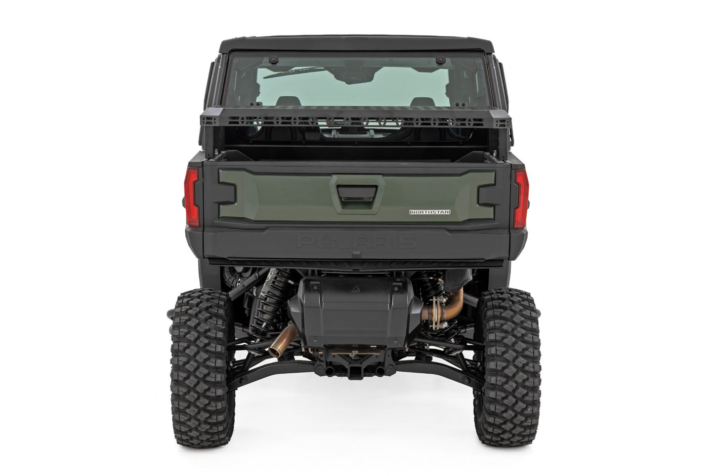 Rough Country 93197 Bed Rack | Spare Tire Mount | Polaris Xpedition XP