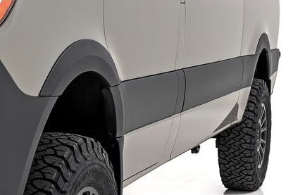 Rough Country S-M19001 Fender Flares | Sport | Mercedes-Benz Sprinter 3500 (19-22)/Sprinter 3500XD (19-25)