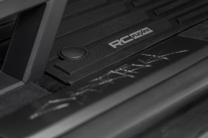 Rough Country FF-71502 Flex-Fit Floor Mats | FR & RR | Tesla /Cybertruck 4WD (2024-2025)