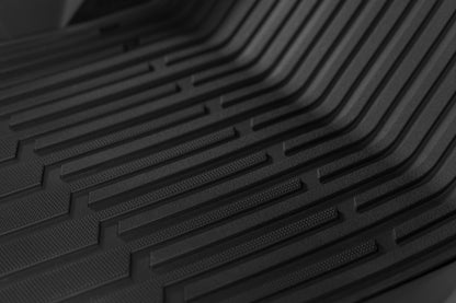 Rough Country FF-71502 Flex-Fit Floor Mats | FR & RR | Tesla /Cybertruck 4WD (2024-2025)